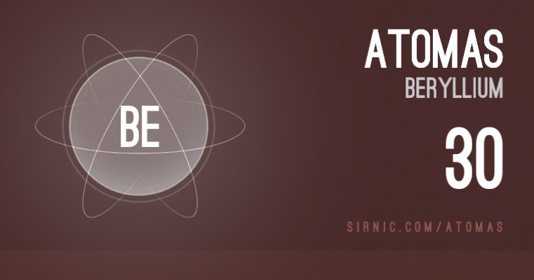 I just scored 30 points in #Atomas for iPhone and created the Beryllium Atom. sirnic.com/atomas