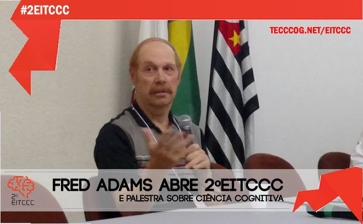 Tecccog's tweet photo. Fred Adams abre série de palestras no 2º EITCCC. https://t.co/3e23aGvmnx