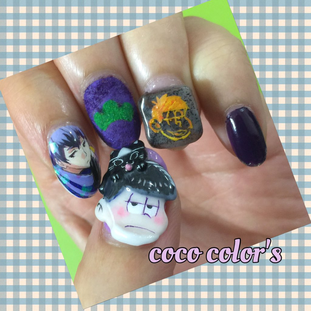 あらゆるキャラを指先に表現 秋葉原にある 痛ネイル 専門店の作品がまさに職人技 Togetter