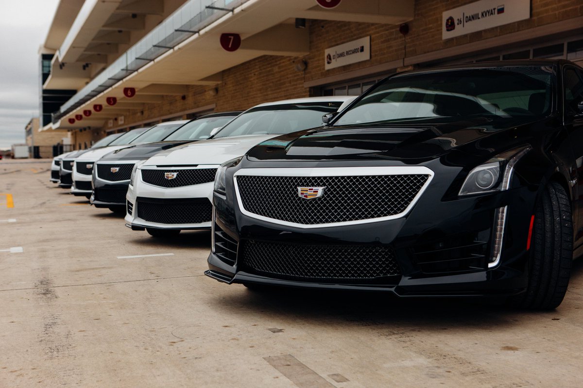 Cadillac's tweet photo. Anticipation builds as drivers prepare for #VSERIESLAB at @circuitamericas in Austin, TX. #COTA https://t.co/nJddCqKIkc