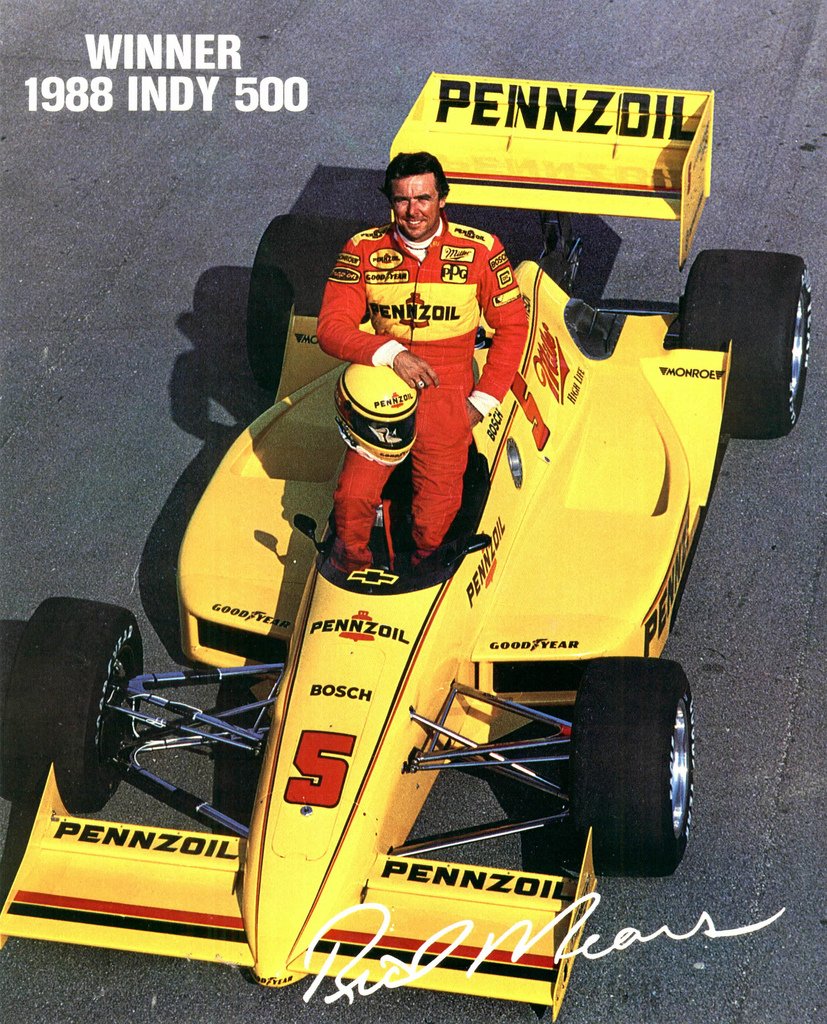 Happy Birthday to legend Rick Mears!  