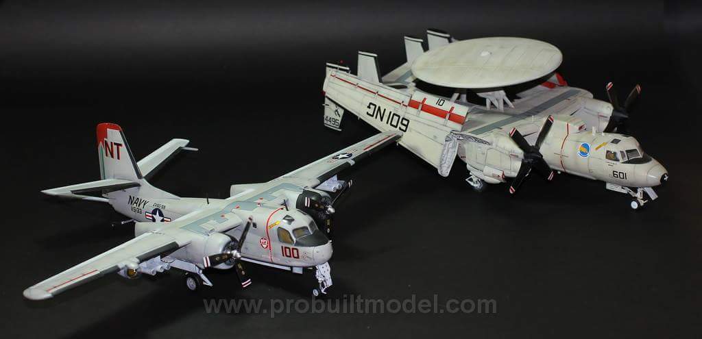 probuiltmodel's tweet photo. 1/48 US Navy #AircraftModel #S2FTracker and #E2CHawkeye https://t.co/Jz0wnT5NuA