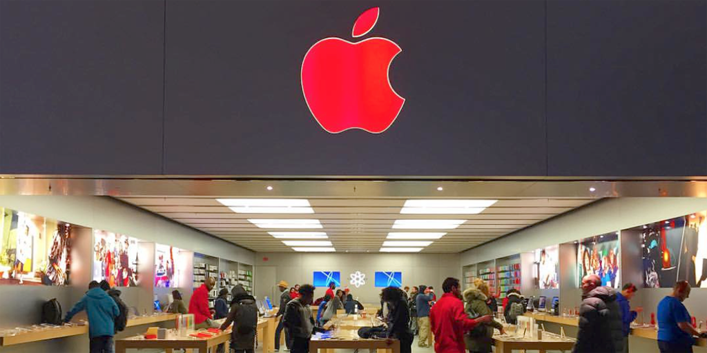 Apple mengubah warna logo di gerainya menjadi merah di Hari AIDS Dunia. ow.ly/VpXiz