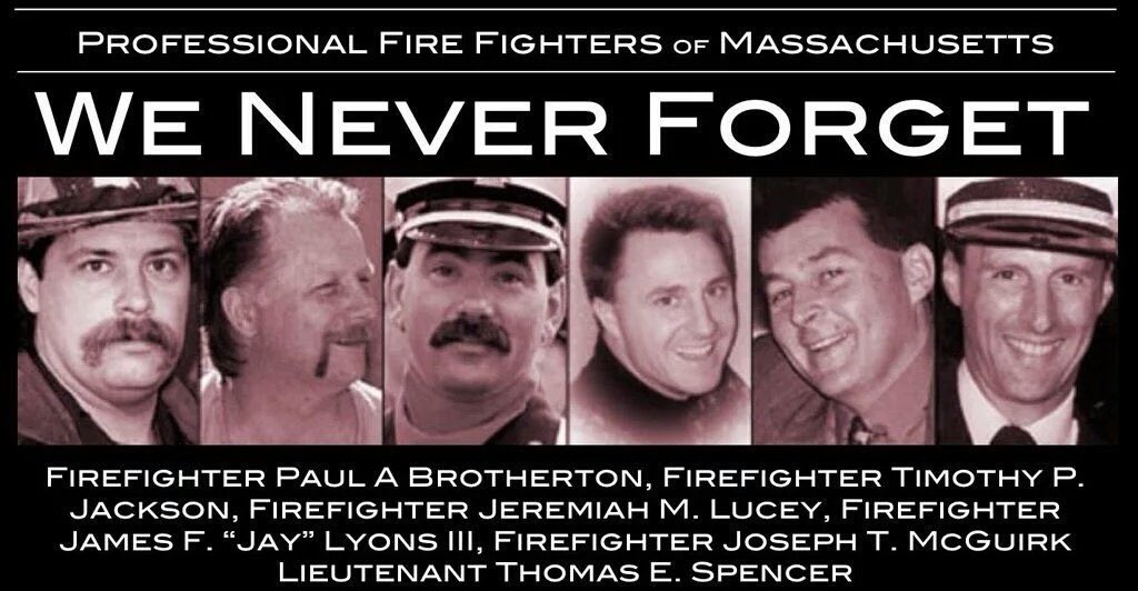 16 years ago today, Worcester lost six heroes. Today, and every day, we remember them.