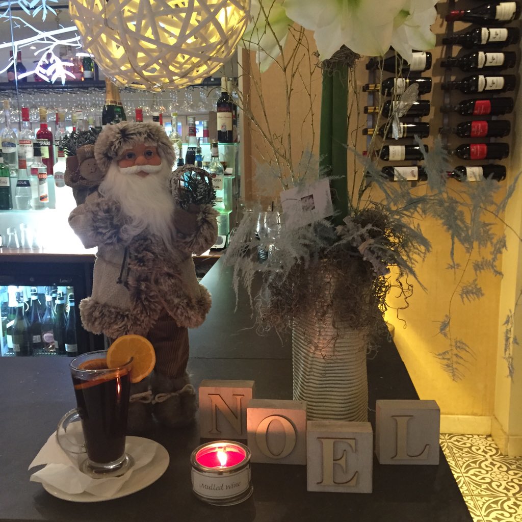 Hohoho! Feeling festive? Come and enjoy mulled wine an 2 for 1 cocktails with us!#weloveChristmas#ciao