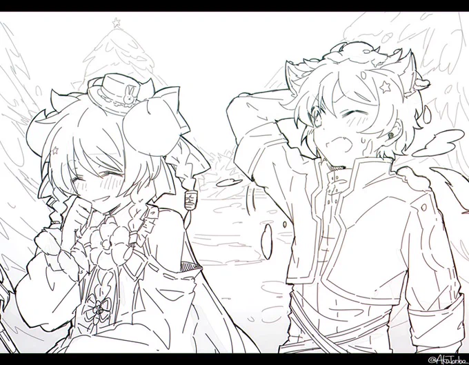 転職したての獅子くんと羊ちゃん
#tricksternow 