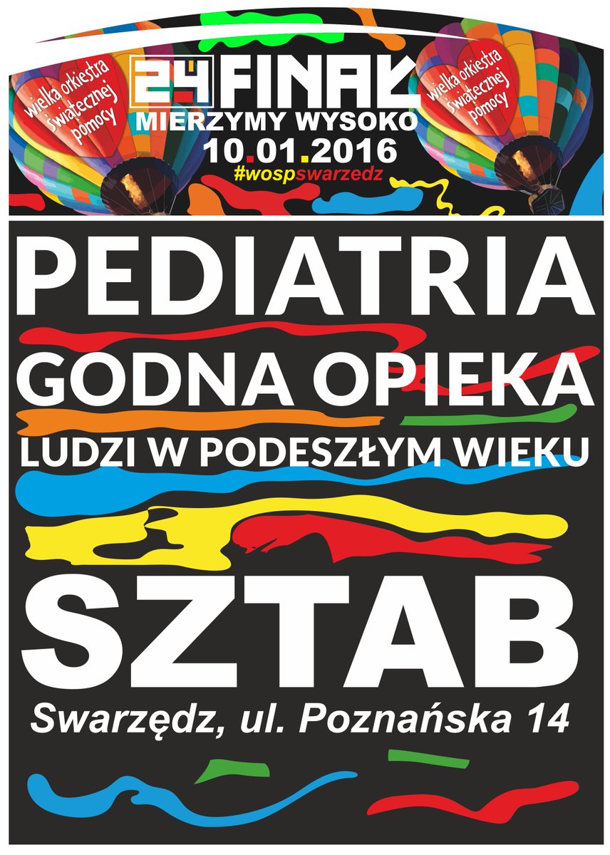 WospSwarzedz's tweet photo. Swarzędzki Sztab już na Twitter! 

#wosp #swarzedzwosp #final #wosp2016 https://t.co/wCZRZV0nyX