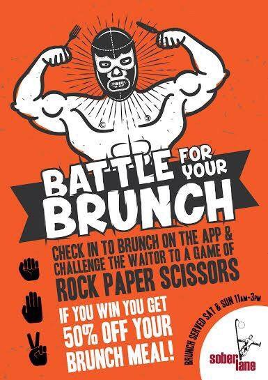 SoberLaneD4's tweet photo. BRUNCH LIKE A BOSS! 
Waffles, monster omelettes, full irish pizza...just some of our favourites. All weekend 11-3! https://t.co/VBWFWqUbe7
