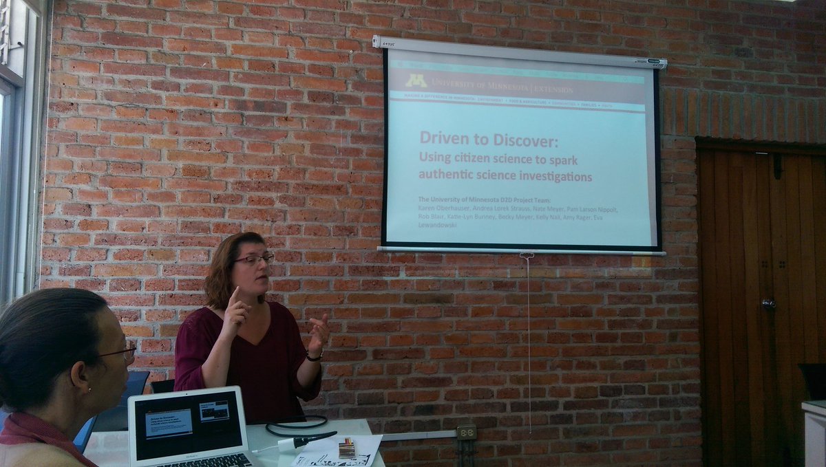 temporalista's tweet photo. Conferencia de Andrea  Strauss: Ciencia ciudadana para activar jóvenes investigadores. #Llactalab https://t.co/G0BFb6rY4F