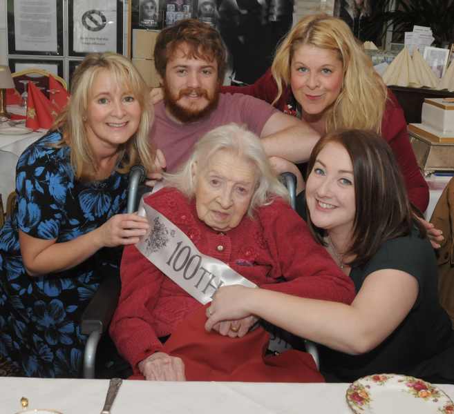 BGreenPics's tweet photo. 100th Birthday Celebration for LilyFisher....Happy Birthday and Many Many Congratulations... photos @ThanetGazette https://t.co/DmGCs8d4CN