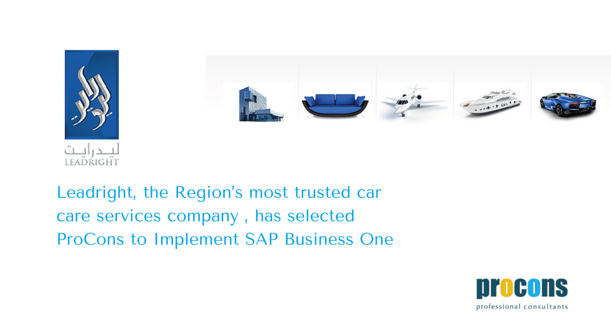 SEIDORONE's tweet photo. LeadRight is the FIRST client in MENA to use DMS One as Add On to #SAP B1 #DMSOne # #Procons #automotive https://t.co/sycIcNRi1h