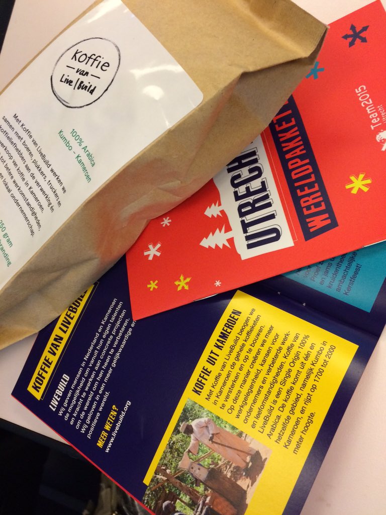 grroen's tweet photo. Zojuist ruim 100 pakjes koffie geleverd aan @MGU2015 zij zorgen voor mooie kerstpakketten  in Utrecht dit jaar! https://t.co/JzOAnH2xfz