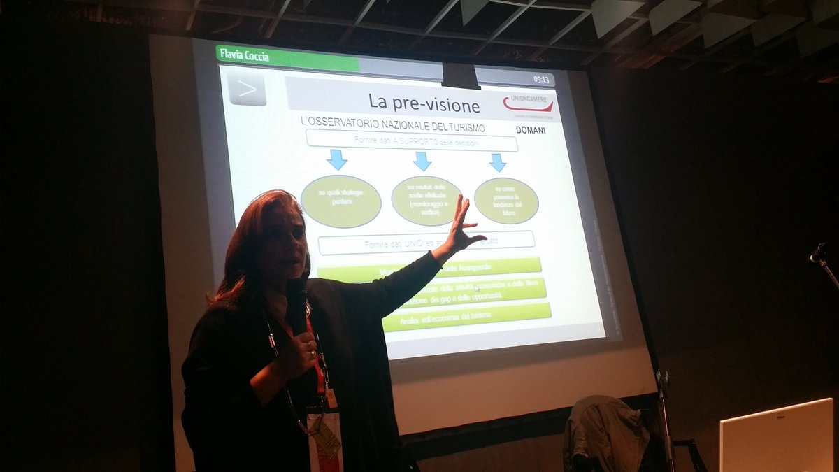 federturismo's tweet photo. #BTO2015. L'Osservatorio ideale del #turismo di domani ce lo illustra @flaviamcoccia. 
#ontit https://t.co/qVgIBaFEmL