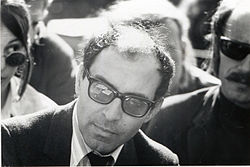 A happy dapper 85th birthday to Jean-Luc Godard!  