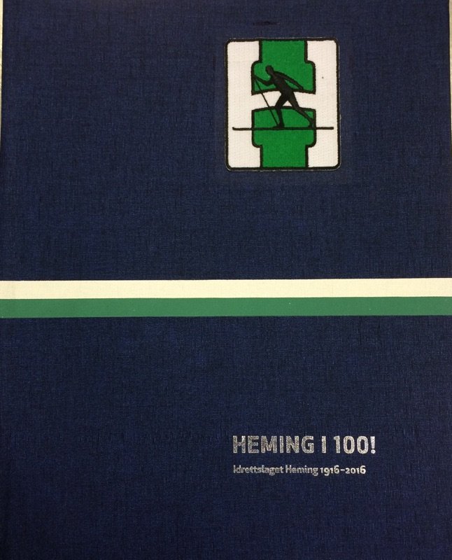 Jubileumsboken "Heming i 100!" i salg nå i resepsjonen i Nye Heminghallen! En praktbok som bør finnes i alle hjem!