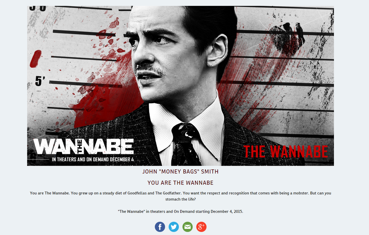 Wannabe_Movie's tweet photo. Always wanted your own #Mafia #nickname? Try this generator from @TheMobMuseum! https://t.co/ZrrNPc2qfh https://t.co/bpTNaZhRuz