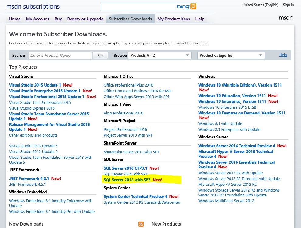 JamesvandenBerg's tweet image. #Microsoft SQL 2012 Service Pack 3 Available on MSDN msdn.microsoft.com/en-us/subscrip… #SQL #SQL2012 #Sysctr