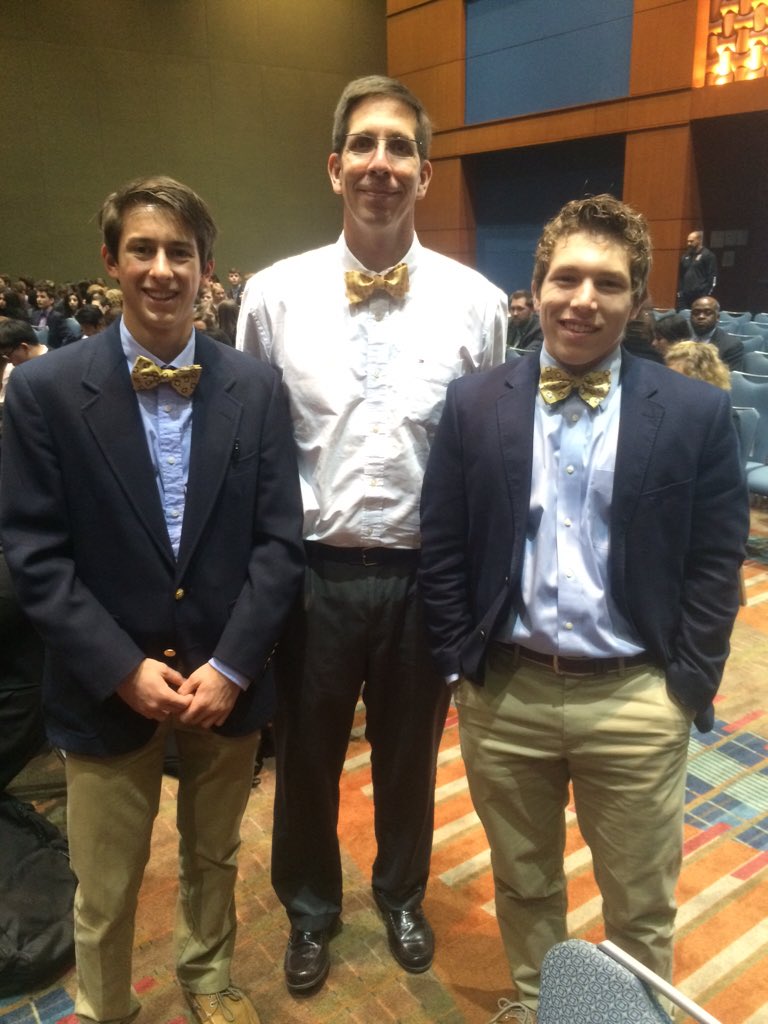 evan_james15's tweet photo. Staying classy representing the DECA bow tie @HSHSDECA @DECAInc #NCDECAFEARLESS https://t.co/Bar3VboMgh
