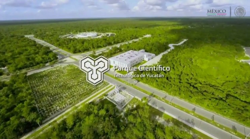 PresidenciaMX's tweet photo. Parque Científico Tecnológico de Yucatán, forma parte de la infraestructura para #MoverAMéxico @CIATEJ @Conacyt_MX https://t.co/kQOHPvsbxK