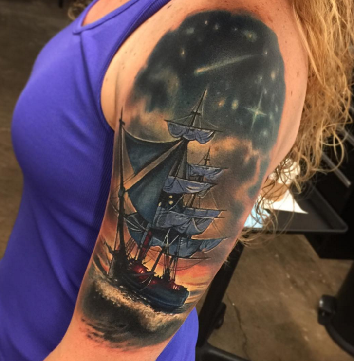 tattoodotmusic's tweet photo. #tattoodotcom #inkoftheday by @jesse_rix!
#shiptattoos #realistictattoos #tattoos #inkedup
https://t.co/eoagOuP6SW https://t.co/87JZWvqlGO