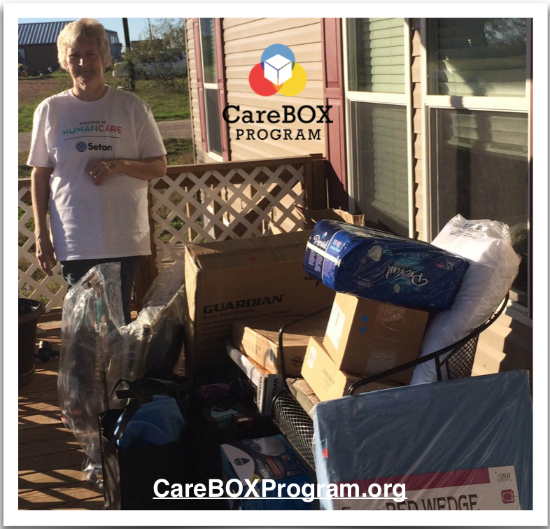CareBOXProgram's tweet photo. @setonfamily https://t.co/q58oUOh2Mh helped this #ATX #Breastcancer patient. Together we #MakeATXCaredFOR #Humancare https://t.co/03ToCqrg1O