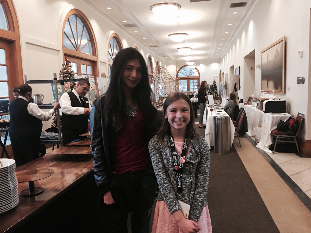 tmrlemonadestnd's tweet photo. @KyleeMajkowski with the head of the Malala fund, Shiza Shahid @bigideasfest https://t.co/YGyzF2UB7t