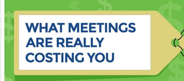 debbiesqueen's tweet image. What are meetings costing your organization?  ow.ly/Vr0eo