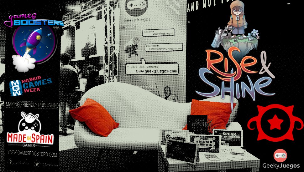 GeekyJuegos's tweet photo. Rise & Shine :: El fin del mundo llega con @SuperMegaTeam :: #MGW15 https://t.co/mLvUjc2rYe https://t.co/nywMi20SXM