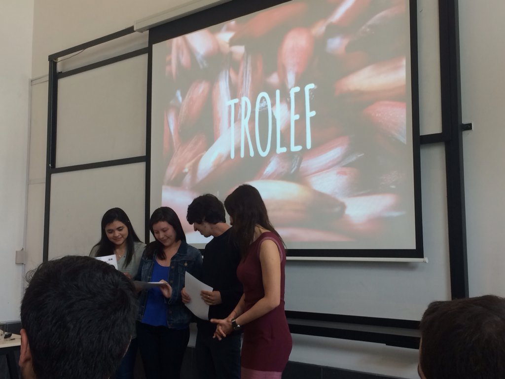 mjourrutia's tweet photo. Felicitaciones #Trolef ganador de #impulsa2015 @PLEINudp por darle valor al piñón en Chile! @iF_ideasfactory https://t.co/s2UoeCj02z