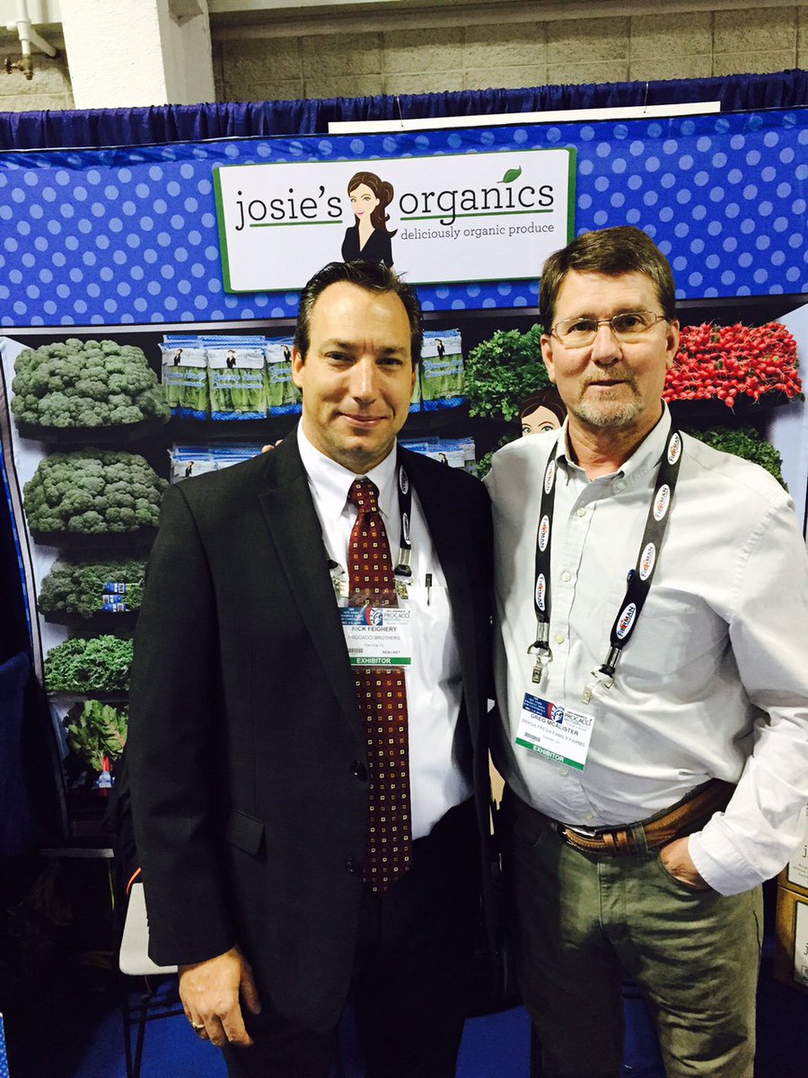 We're enjoying the New York Produce Show! Here's our own Greg McAlister with Rick Feinery of <a href="/ProcacciBros/">Procacci Brothers</a>