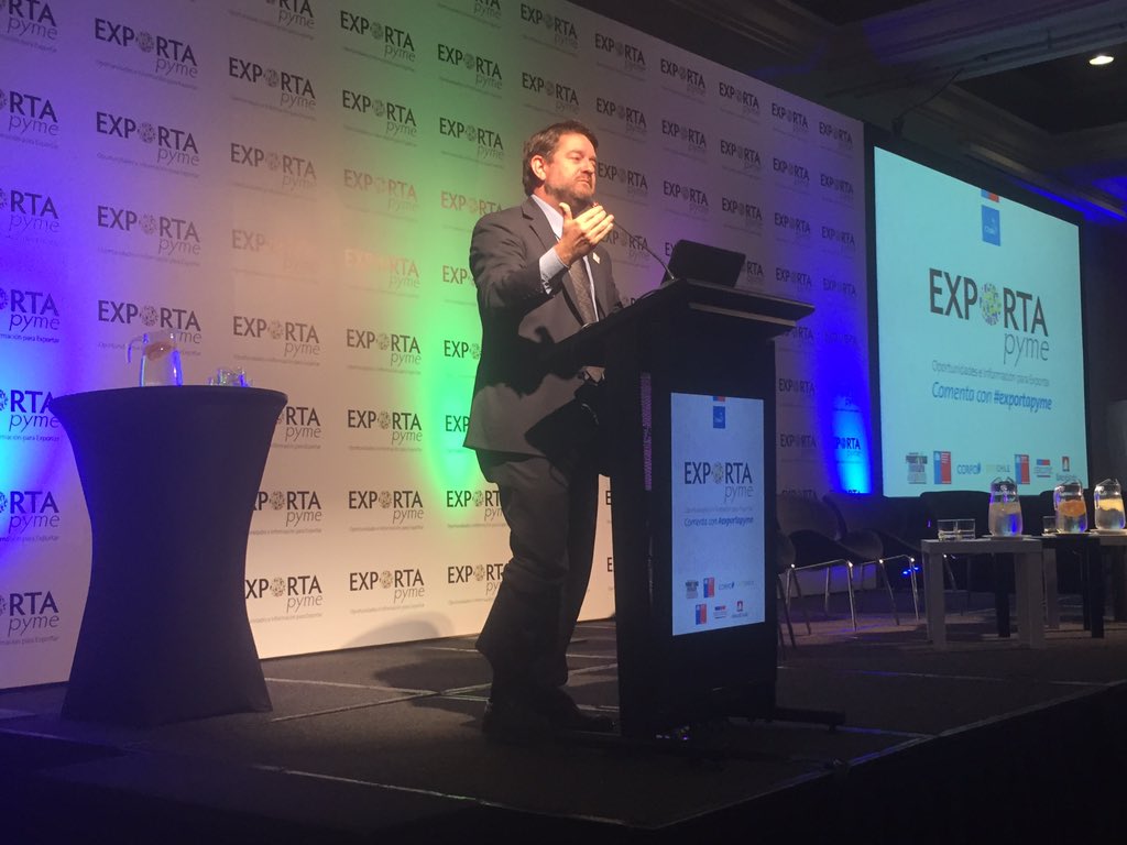 MarcaChile's tweet photo. Intendente de la Región Metropolitana de Santiago, Claudio Orrego cierra seminario #exportapyme https://t.co/pW8Ml8K6HF
