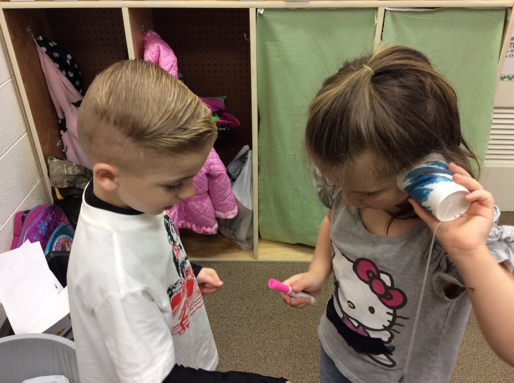 malapontia's tweet photo. First grade investigating sound @LE_ESSD40 https://t.co/6NbaiRflv8