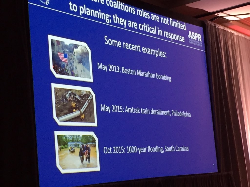 HAPpreparesSEPA's tweet photo. Dr. Nicole Lurie, ASPR, singles out SEPA Coalition as a best example of coordination/response for a coalition. https://t.co/ChRot4ZN6l