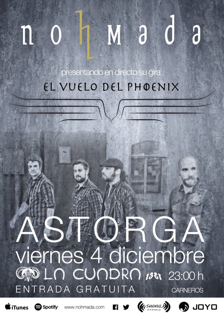 nohmada's tweet photo. Mañana volvemos donde todo empezó @lacuadra1331 23h
@diario_noroeste 
@diariodeastorga 
@diariodeleon 
@guiadelocio https://t.co/z2C8X4aqNA