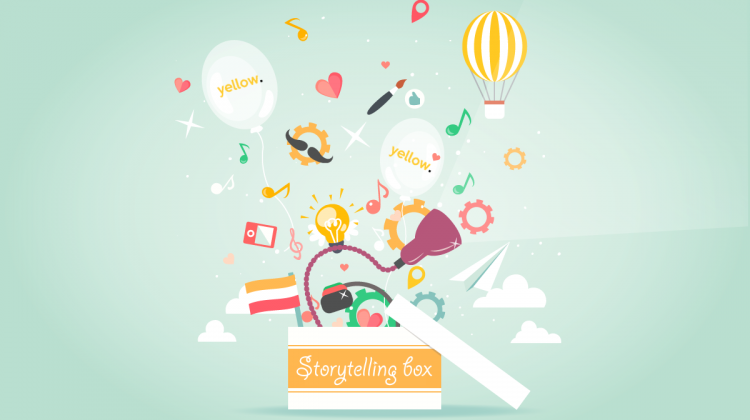 yellowdot_it's tweet photo. Cari #Influencer è ora di smetterla di raccontare #storie, è ora di fare #storytelling!  https://t.co/9ALgoLnyVf https://t.co/EHYt5YWZDp