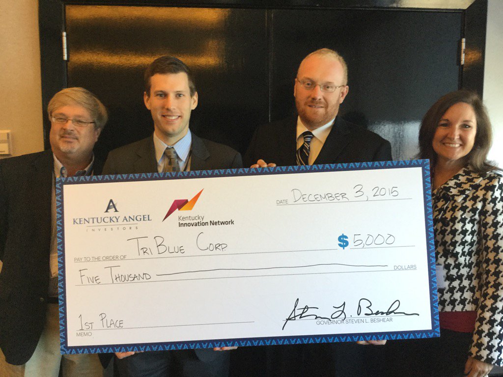 UKYEntrepreneur's tweet image. 1st place winners at the Kentucky Angel Annual Summit! @TolandudaO @kyinnovation