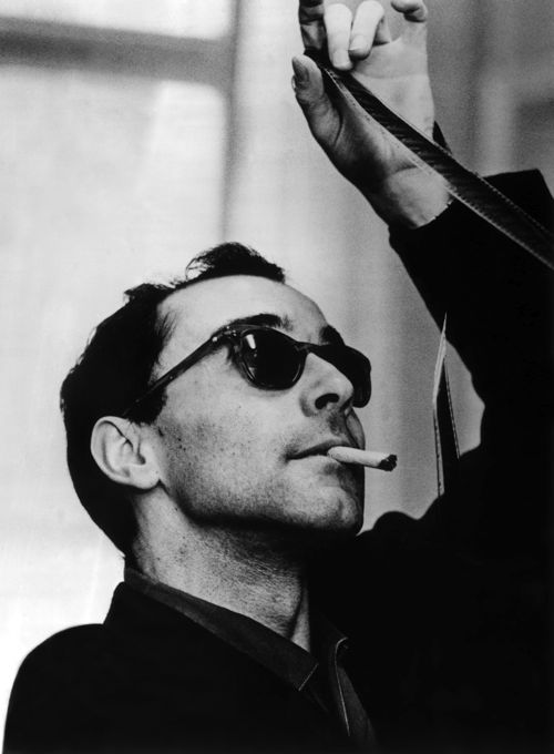 Happy birthday, Jean-Luc Godard! 50th anniversary restoration of PIERROT LE FOU opens 12/18!  