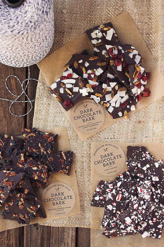 Treat yourself and maybe a few others to homemade dark chocolate bark. goo.gl/M0Bfsv