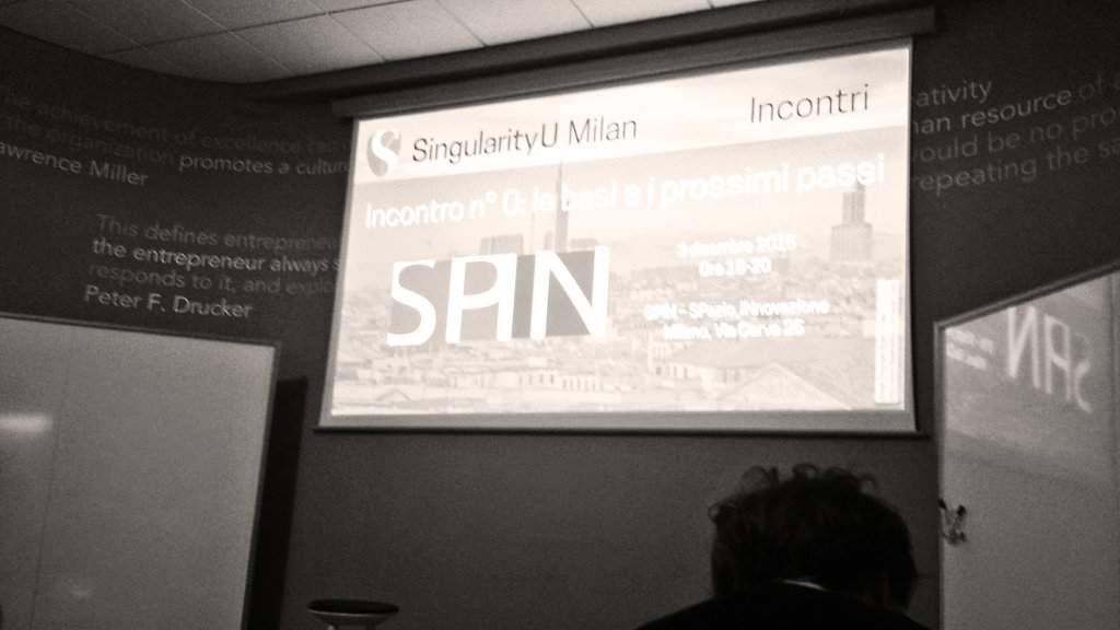 Getting ready for #SingularityUMilan #Incontro0 <a href="/singularityumi/">SingularityU Milan Chapter</a>