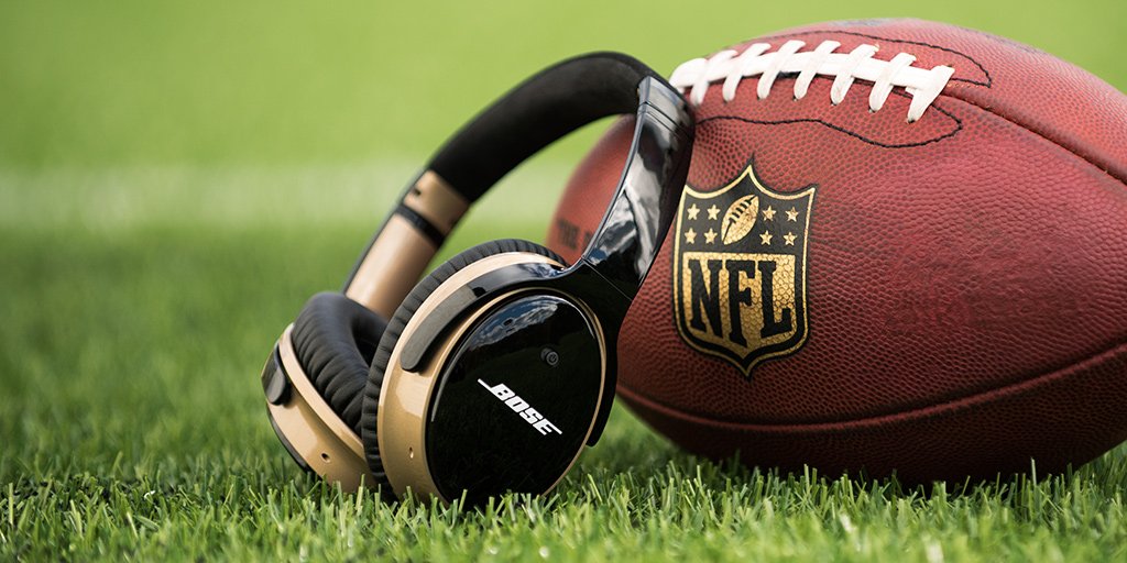 Saints's tweet photo. Represent the #Saints with @Bose Custom QC25s. RT for a chance to win a pair! ⚜ https://t.co/teQv5pPG3U
