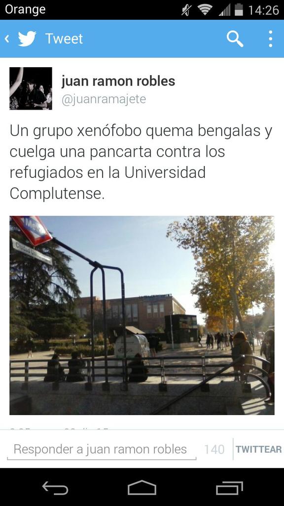 aehabeascorpus's tweet photo. Hoy el fascismo ha entrado de nuevo en la Universidad Complutense. La UAM no lo permitirá. #NoPasarán https://t.co/Kl25u0g81F