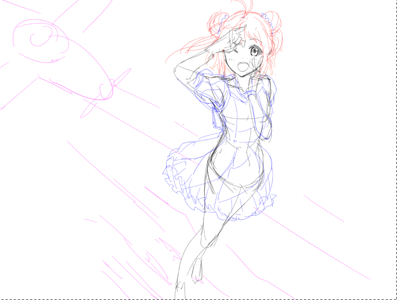 今日の落書きと言う名の練習はここまで。
今日は前半「アイドル」ってお題で色々な世界のアイドルを描いただんけど、その後は官能的な肉の食い方っていう訳の分からないテーマで赤木さんを描いた。明日はアイドルってテーマで2枚ほど描いて纏めよう