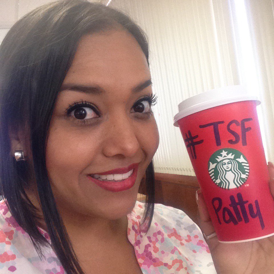 Supporting the @SeaverFd from Mexico #RedCupCheer #EnrichmentProgramme #TSF at @jesdesantos