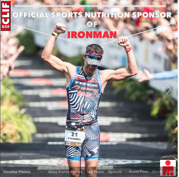 Right on! <a href="/CLIFBar/">CLIF BAR</a> is now the official sports nutrition sponsor for <a href="/IRONMANtri/">IRONMAN Triathlon</a>. bit.ly/1XCjoTU
