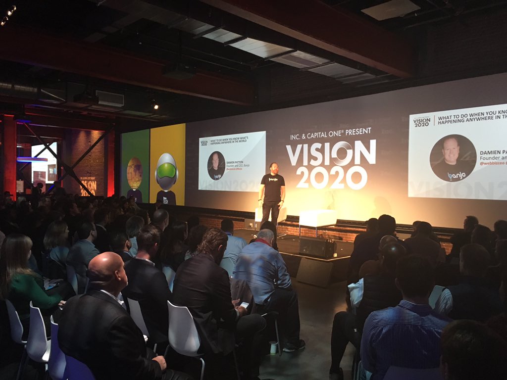 Want a crystal ball to predict the future? All you need is time, location and context. <a href="/webbizceo/">Damien Patton</a> <a href="/banjo/">Banjo</a>