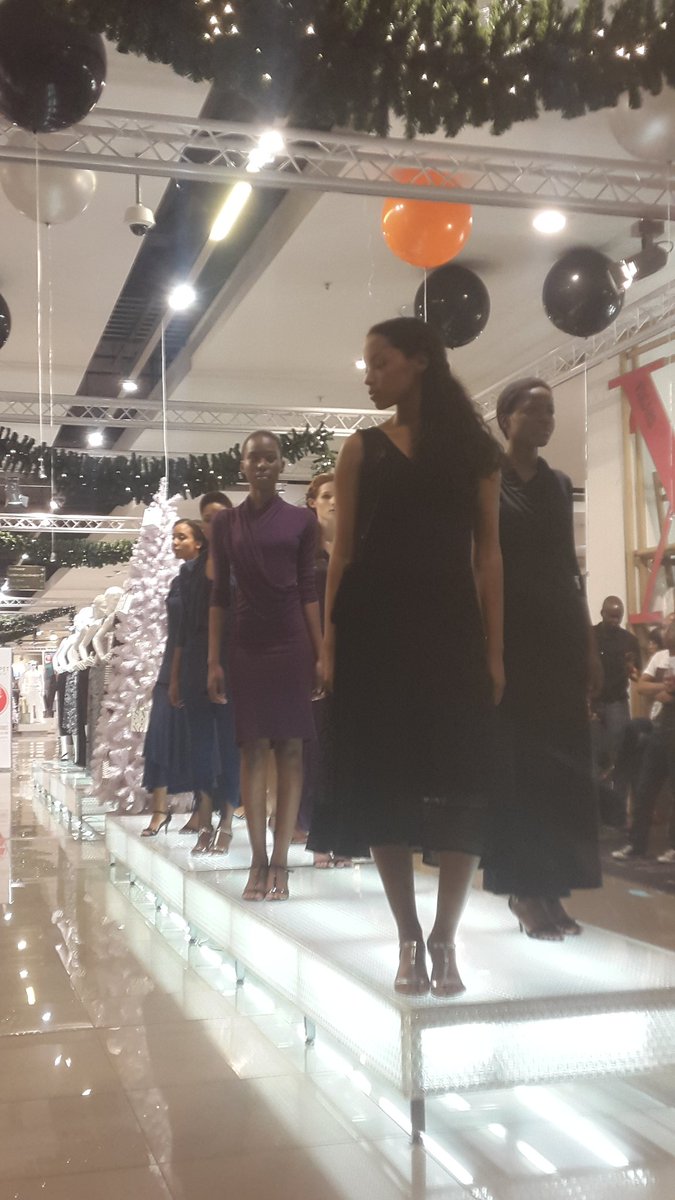 safashionweek's tweet photo. The @cliverundle installation takes the floor @EdgarsFashion #XSAFW https://t.co/HZuRq32Q4E