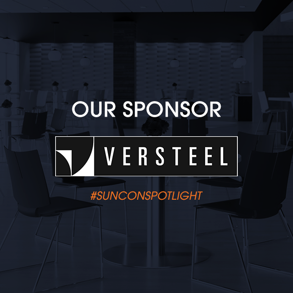 Versteel's tweet photo. RT@SunConFlorida #SunConSpotlight: @Versteel designs top-notch seating & table lines. Get a free tote at #SunConFL! https://t.co/H8tEsPxUTz