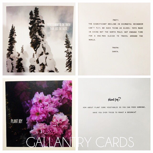 BanffProvisions's tweet photo. We cant get enough of our new @gallantrycards! The perfect card for every occasion! #begallant #plantjoy #banff https://t.co/tLsIKXD0sp