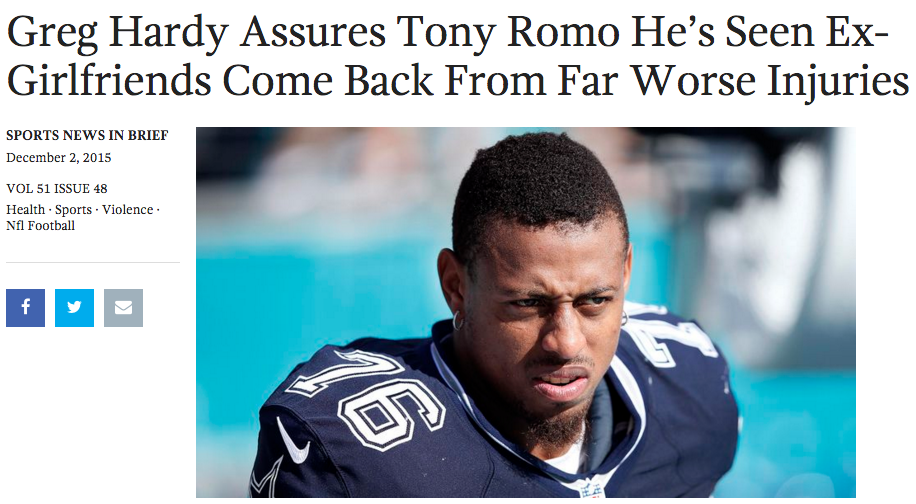 RealFauxMadden's tweet photo. I love @TheOnion https://t.co/JspkppwbBQ