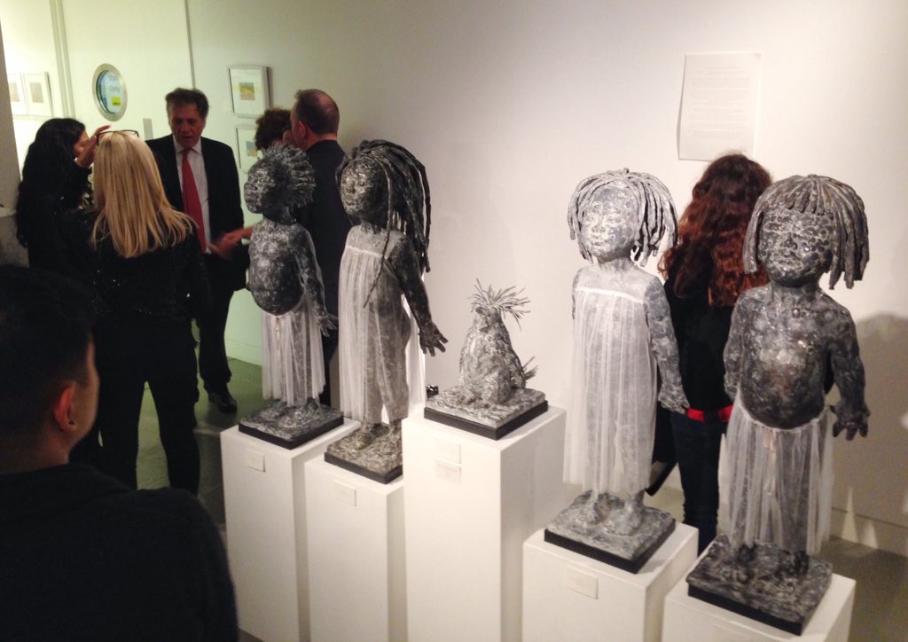 Second stop on #artbustour <a href="/dreamspaceexhb/">Dreamspace Gallery</a>  <a href="/GlobalWaterFund/">Global Water Fund</a>